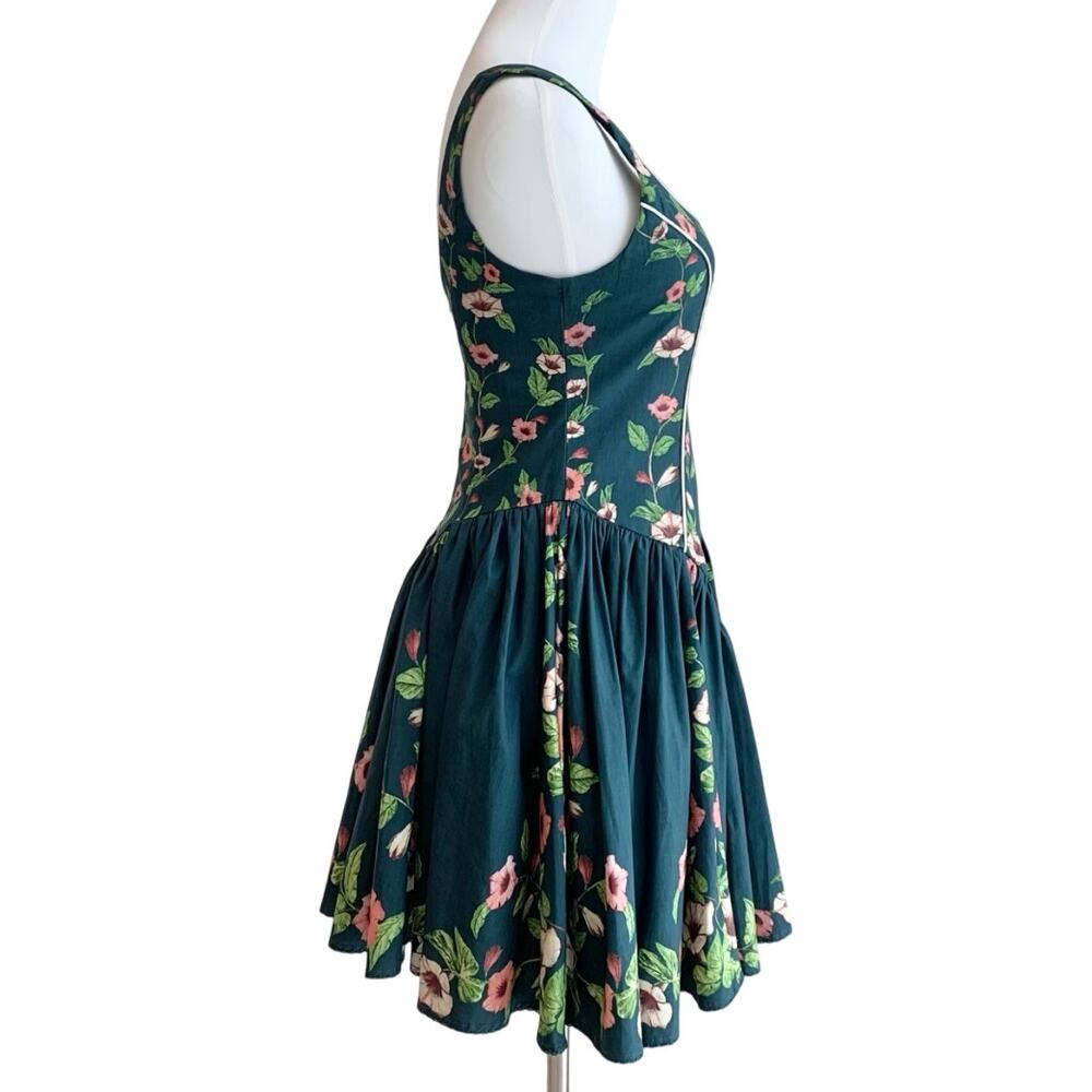 Agua by Agua Bendita Pluma floral cotton minidress - Picture 8 of 9